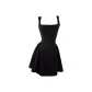 Black Cropped Dress