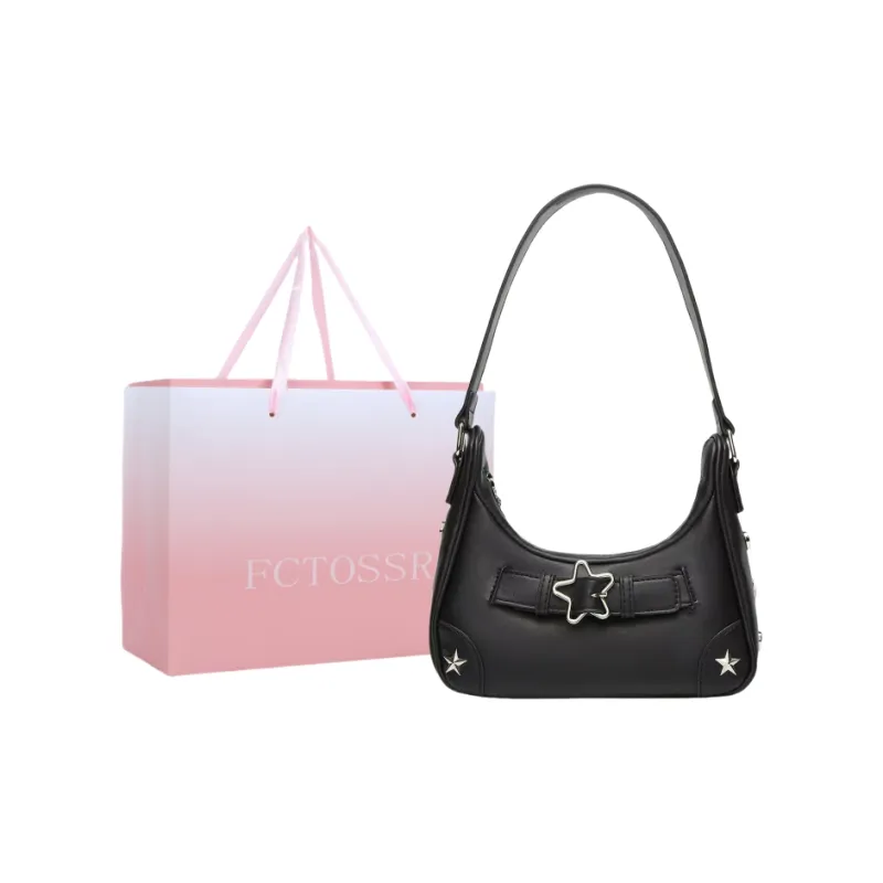 FCTOSSR PU Crossbody Bag Regular Women's Black/White/Red-13