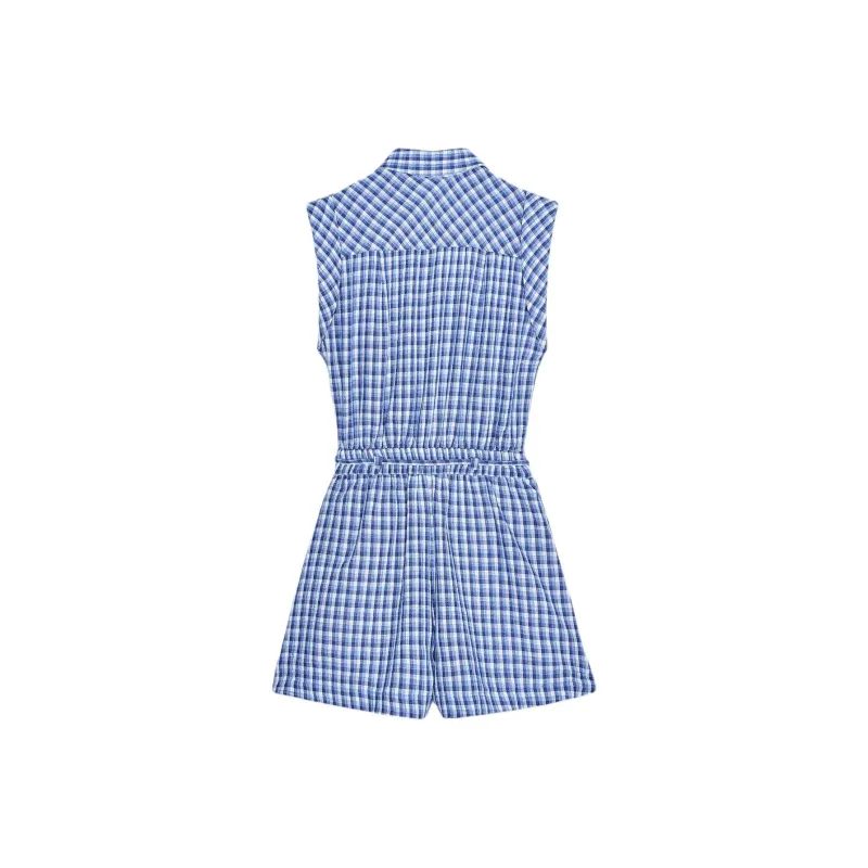 ZARA Jumpsuit Women's Blue/White-1