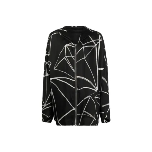 RICK OWENS Peter Hooded Cropped Sweater