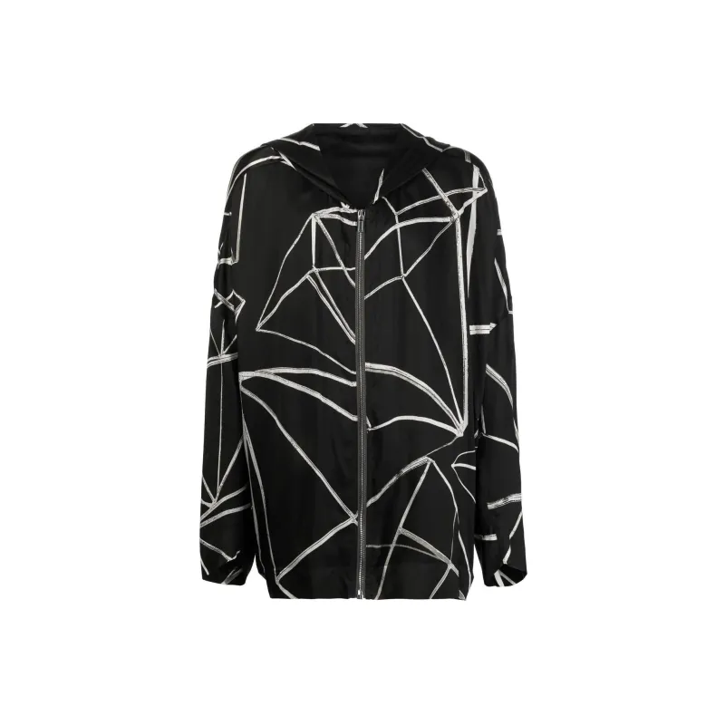 RICK OWENS Peter Hooded Cropped Sweater-0