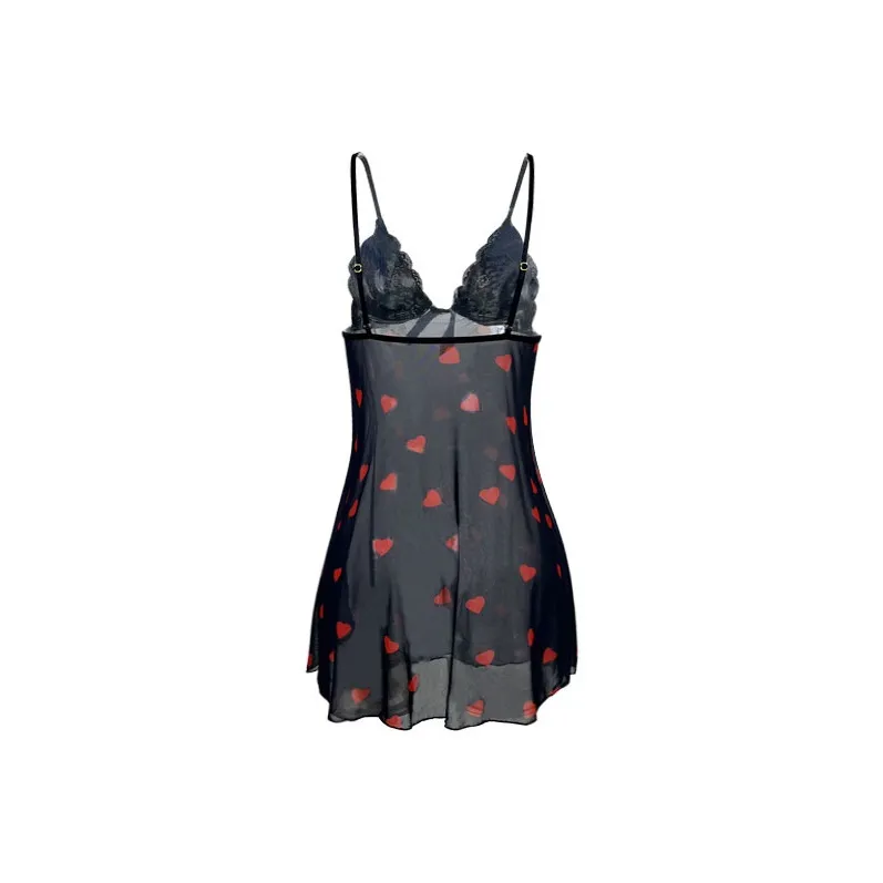 TLXT Nightgown Women's Gift Box Set Black-2