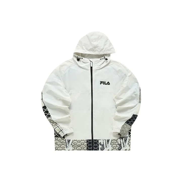 FILA FUSION TOKYO STUDIO Jacket Men's Champagne White-0