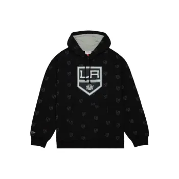 Mitchell & Ness Los Angeles Kings Allover Sweatshirt Men's Black