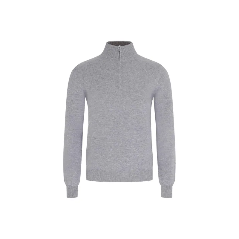 Gran Sasso Sweater Men's Light Gray-0