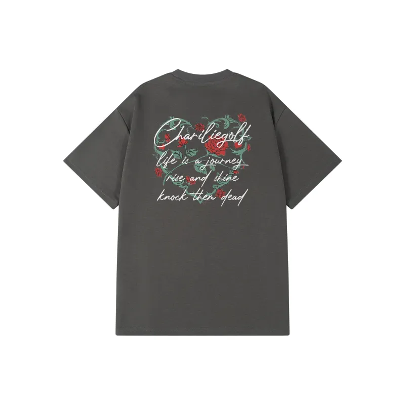 CHARLIE GOLF T Shirt Unisex Black-8
