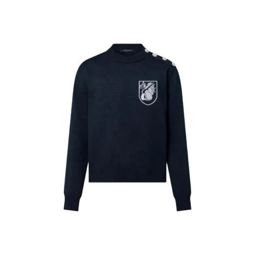 LOUIS VUITTON SS24 Knitwear Men's Navy