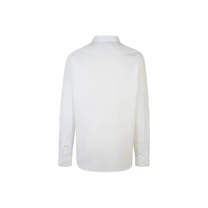 BALMAIN Collared Long Sleeve Shirt-1