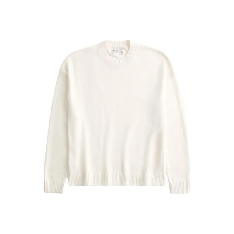 Hollister Sweaters Men White-0
