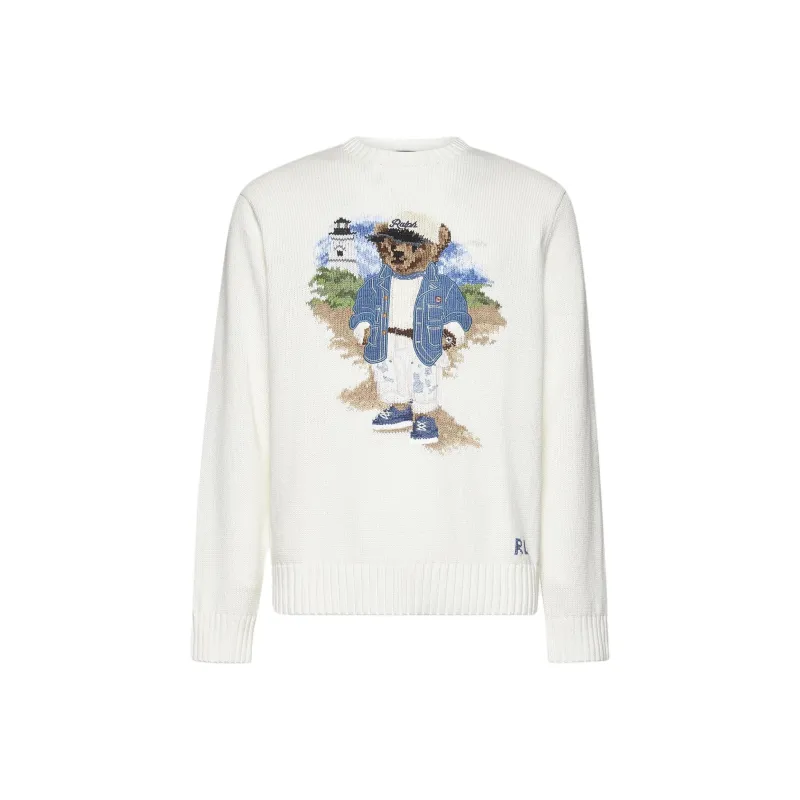 Polo Ralph Lauren Polo Bear Intarsia Jumper-0