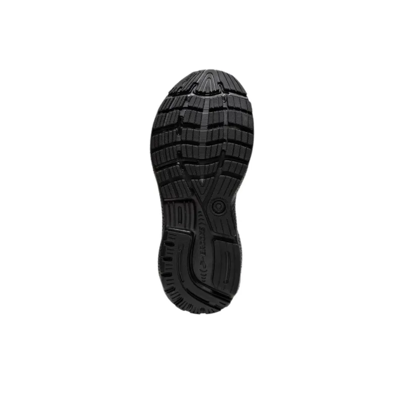 Brooks Anti Slip Wear Resistant Low Top Running Shoes Men's Black-4