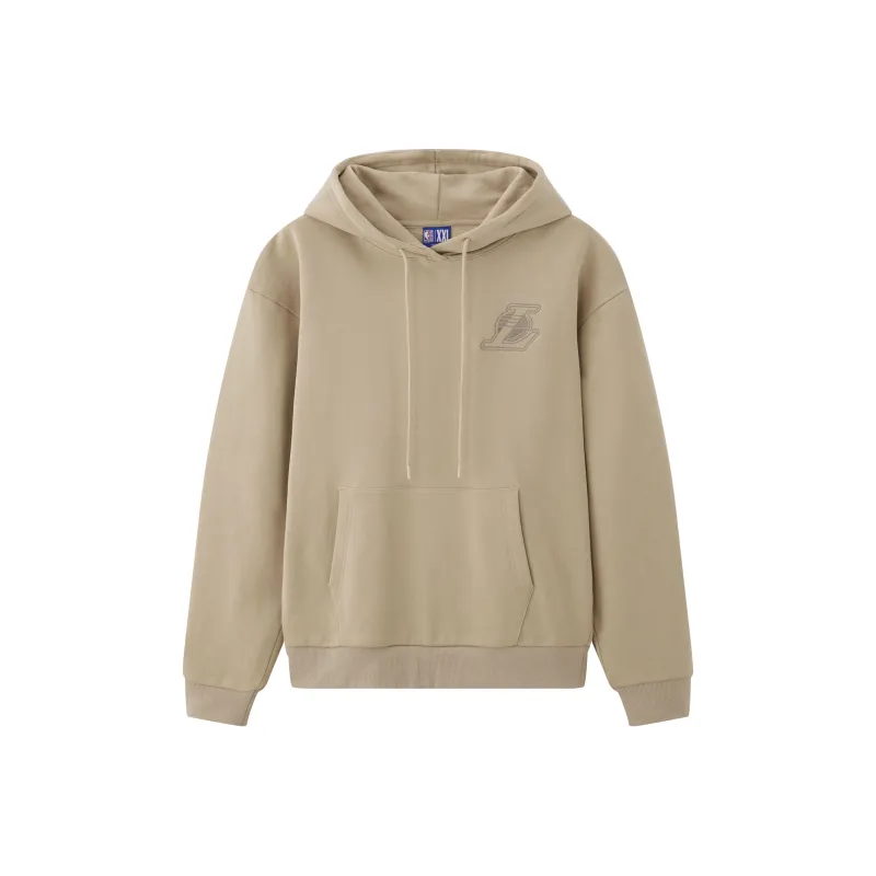 NBA Los Angeles Lakers Sweatshirts Unisex Khaki-0