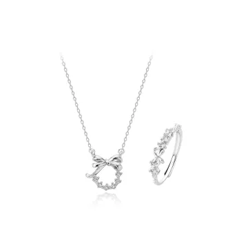 MGS S925 Premium Minimalist Elegance Bestie Refined Romantic Sparkling Elegant Collarbone Chain Unisex