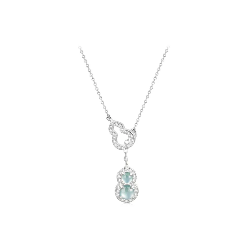 OSSINMI Chalcedony Jade Necklaces Women's-0