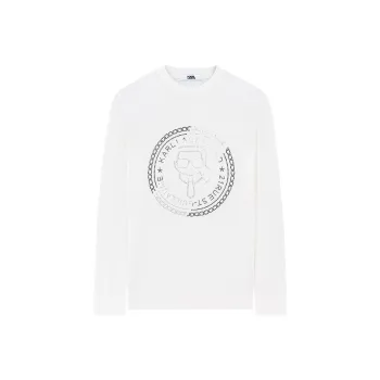 KARL LAGERFELD FW23 Sweater Men's White