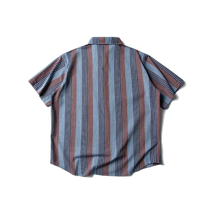 VERAF CA Shirt Unisex Red Blue Stripes-1