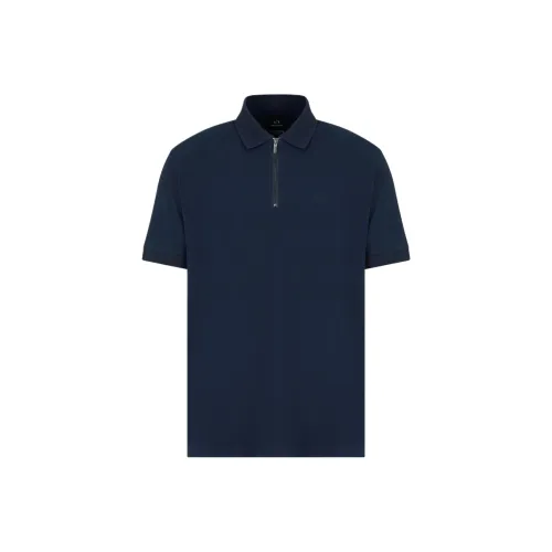 ARMANI EXCHANGE Logo Embroidered Polo Shirt