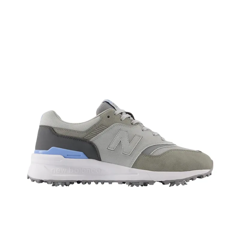 New Balance NB 997 Anti Slip Wear Resistant Low Top Golf Shoes Unisex Gray Blue-1
