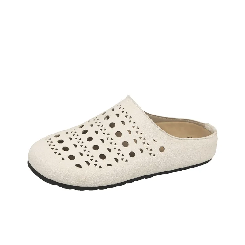 Puppytown Rubber Sole Slip Resistant Abrasion Resistant Closed Toe Slippers Women's-12