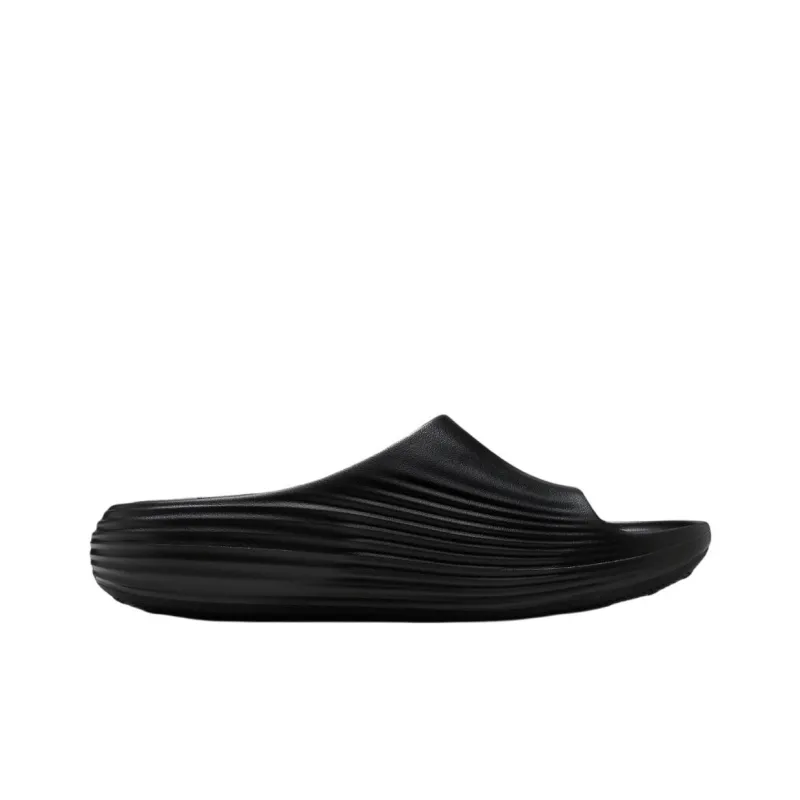 Nike ReactX Rejuven8 Slide Triple Black Women's-1