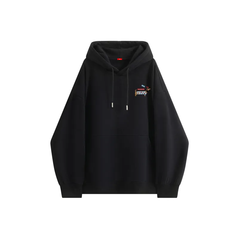 MIIOW Trend Party Series Sweatshirt Unisex Black-9