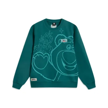 LiNing x PIKESICAOMEIXIONG LIANMINGKUAN Sports Life Collection Sweatshirt Men's Marine Blue