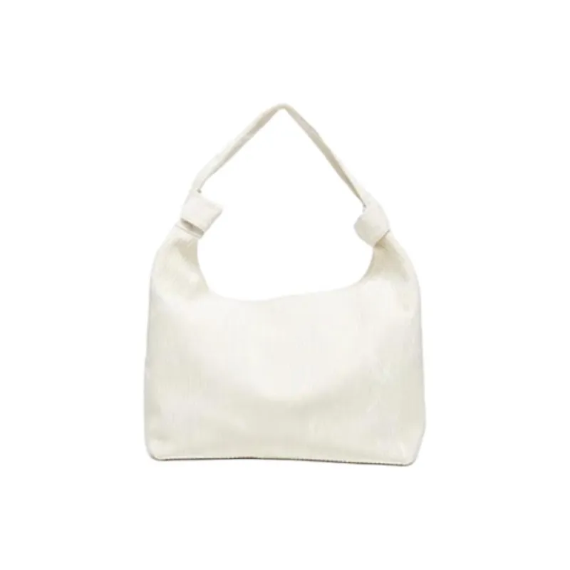 Three Blessings PU Crossbody Bag, Shoulder Bag Medium Size Women's Pure White/Pink/Spring Green/Black/Brown-2