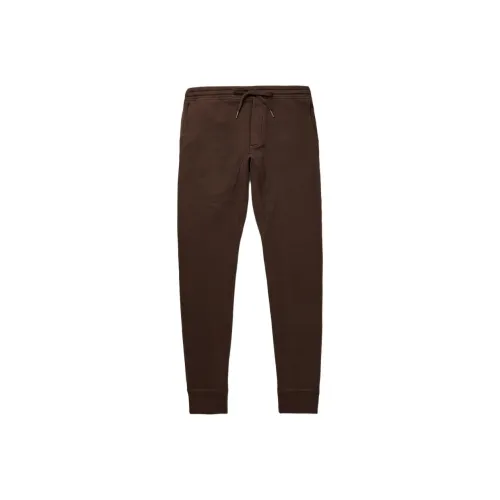 TF Knitted Sweatpants Men's Brown