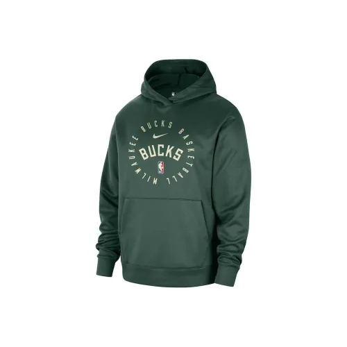 NBA x Nike Milwaukee Bucks Dri-FIT Spotlight Sweatshirt Men's Green