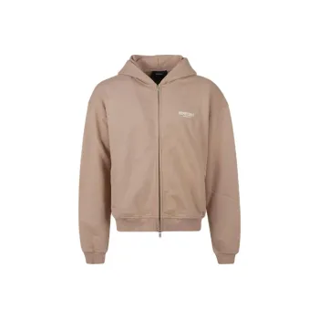 REPRESENT Logo print Zip up Hoodie
