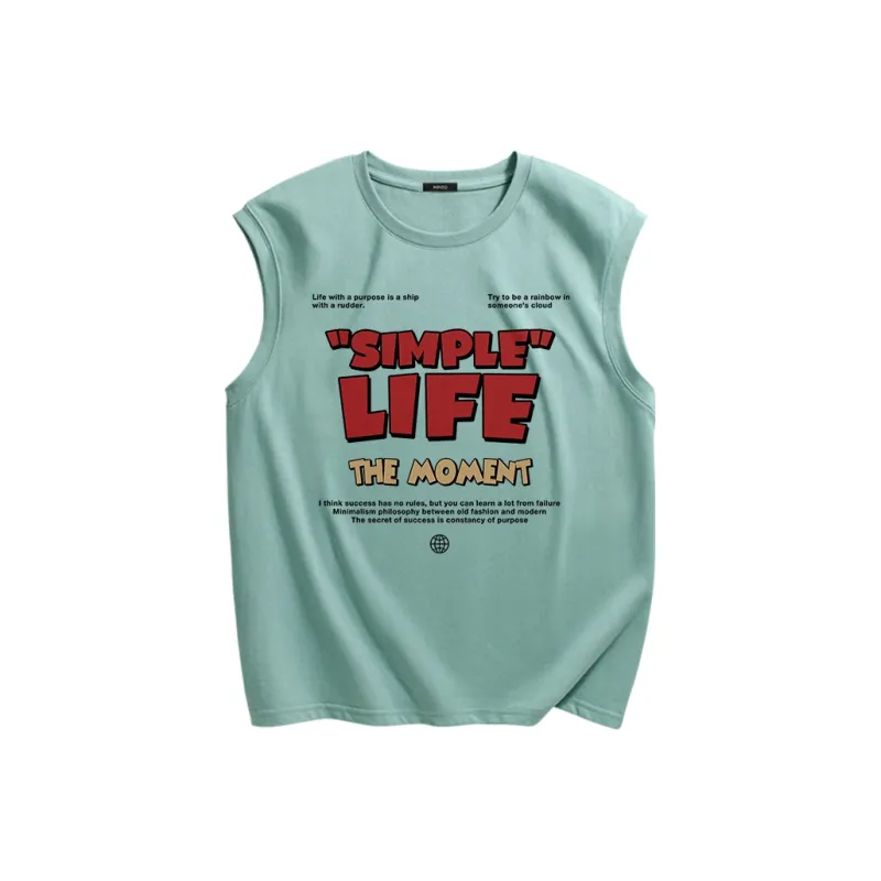 MINISO Tank Tops Unisex-4