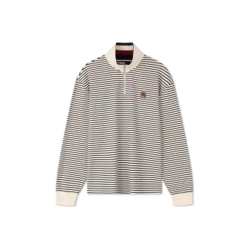Tommy Hilfiger Sweatshirt Men's Navy Blue White Stripes