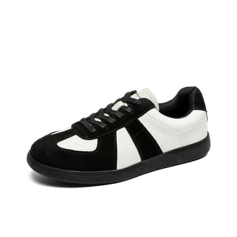 Kaltendin Niche Vintage Chinese Fashion Trend Casual Sports German Army Trainers Skateboard Shoes Unisex-1