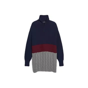 Balenciaga Oversize Highneck Sweater