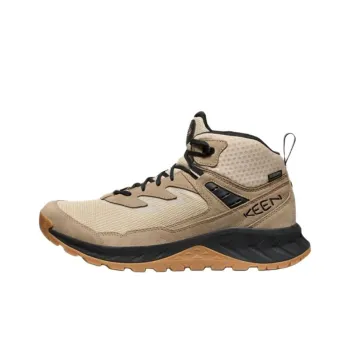KEEN HIGHTRAIL Abrasion Resistant Breathable Mid Top Hiking Shoes Men's Brown