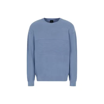 ARMANI EXCHANGEAE FW24 Knitwear Men's Haze Blue