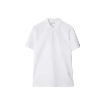 Burberry Monogram Motif Piqué Polo