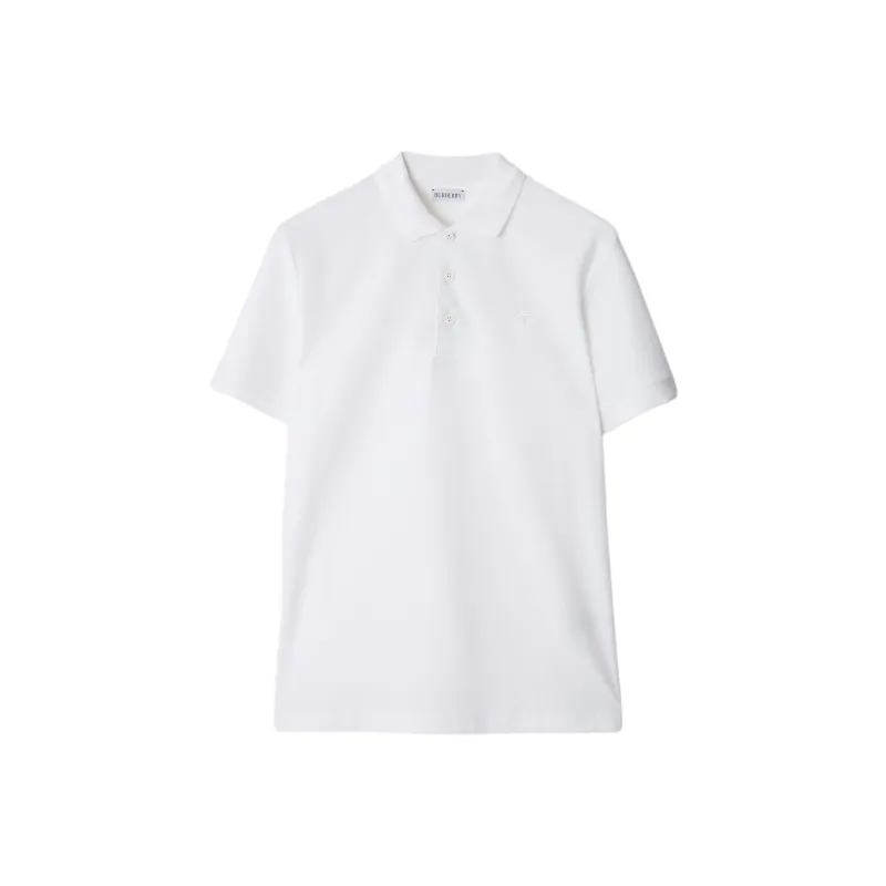Burberry Monogram Motif Piqué Polo-0