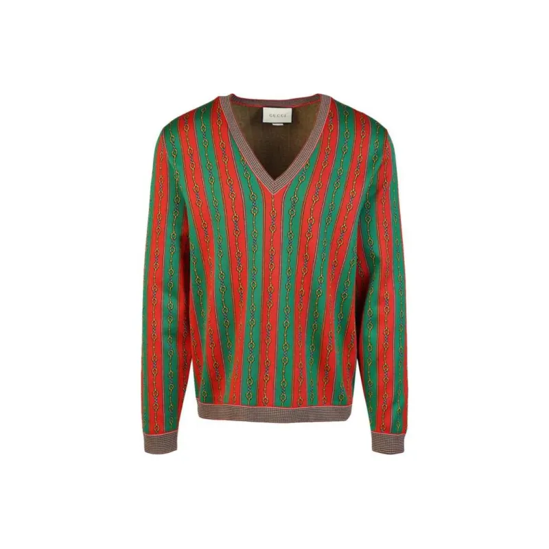 GUCCI FW23 Sweater Men's Multicolor-0