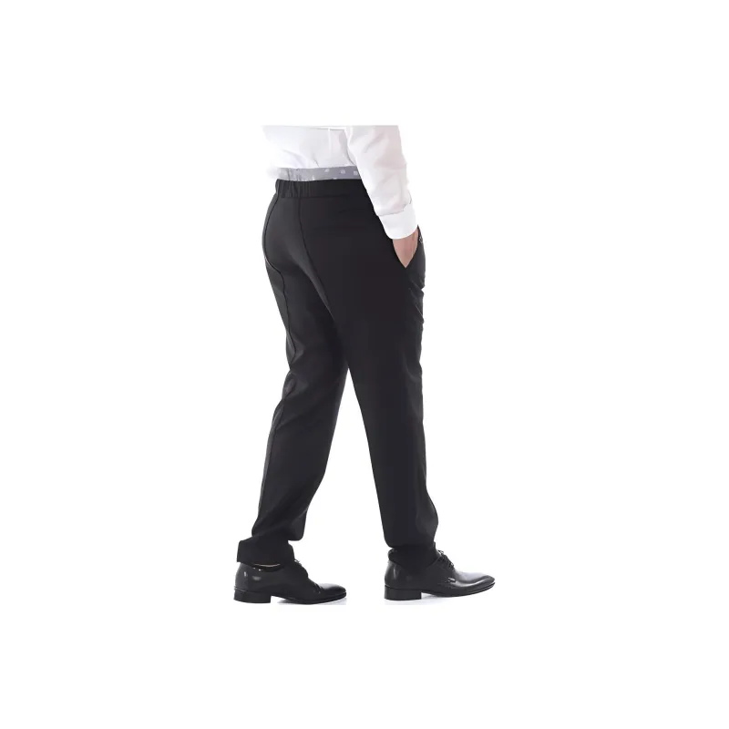 DANIELE ALESSANDRINI Casual Pants Men's Black-3