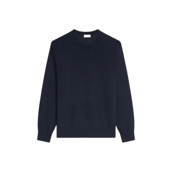 DRIES VAN NOTEN Long Sleeved Crew Neck Sweater