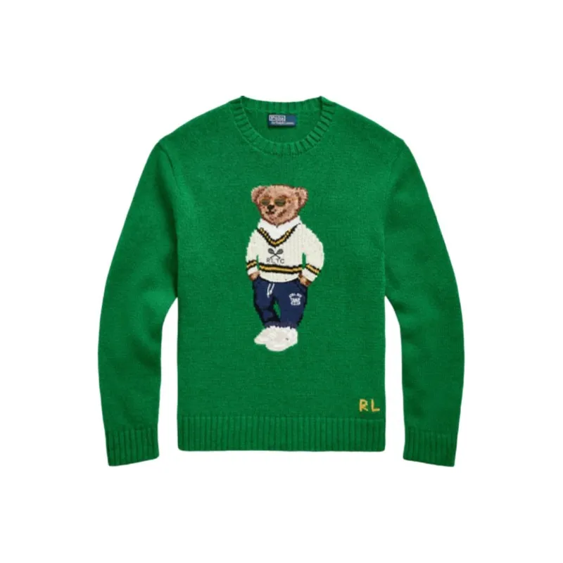 Polo Ralph Lauren Polo Bear intarsia Jumper-0