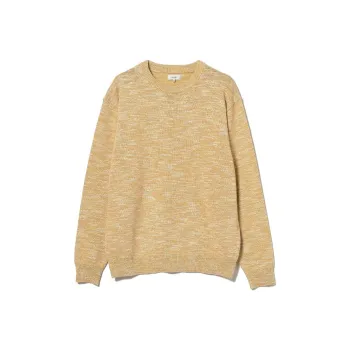 Beams Sweater Men's Mustard Yellow