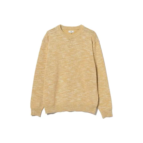Beams Sweater Men's Mustard Yellow