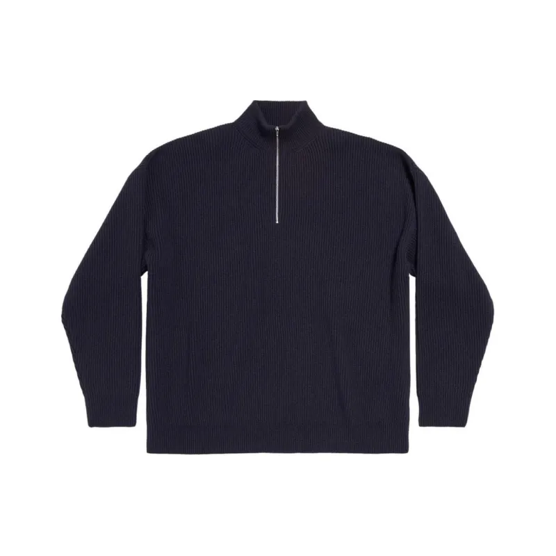 Balenciaga Half zip Cashmere Jumper-0