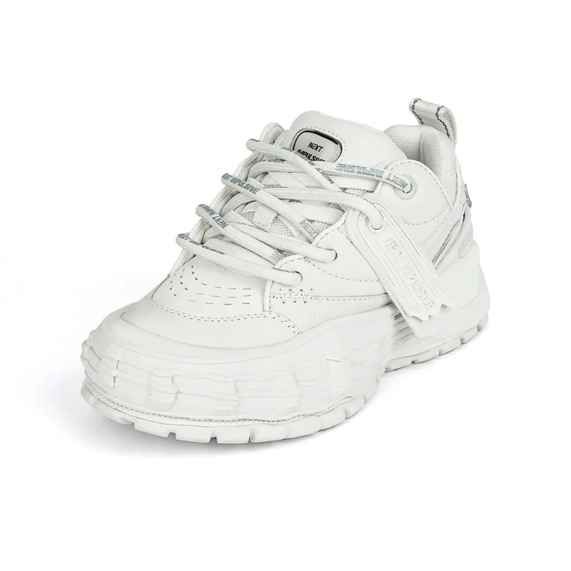 NEXT IMPULSIVE Wave Collection Stylish Skateboarding Shoes Unisex White-2