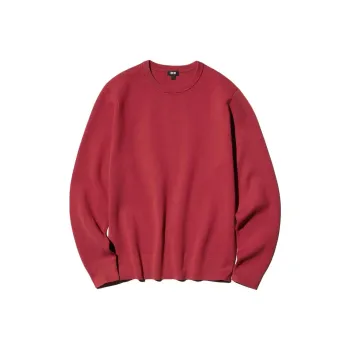 UNIQLO Sweater Unisex Coral Red