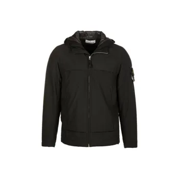 STONE ISLAND Jackets Men Black