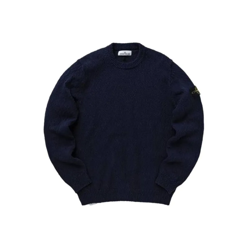 STONE ISLAND Crewneck Long Sleeved Sleeved Sweatshirt-0