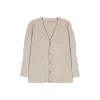 Homme Plissé Issey Miyake Mc March Plissé Cardigan